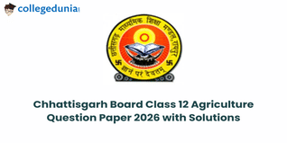 Chhattisgarh Board Class 12 2026 Agriculture Question Paper with Solutions: PDF Available Here